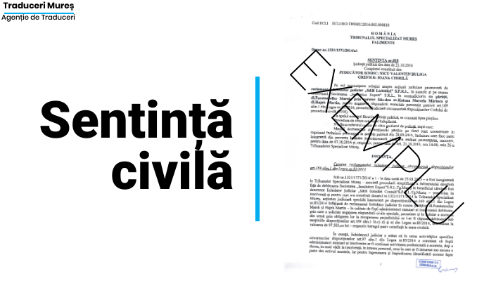 Sentinta Civila